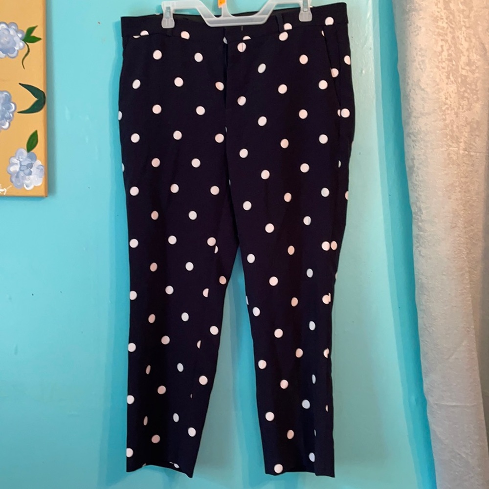 printed dress pants